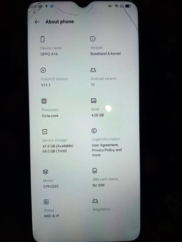 oppo a16 4/64gb 0