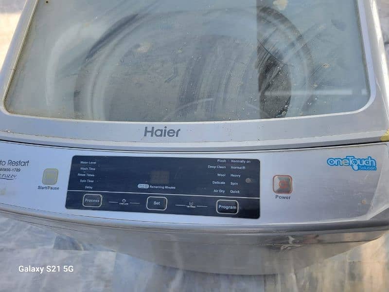 Haier Automatic Washing Machine – HWM90-1789 (9kg) – Brand New! 3