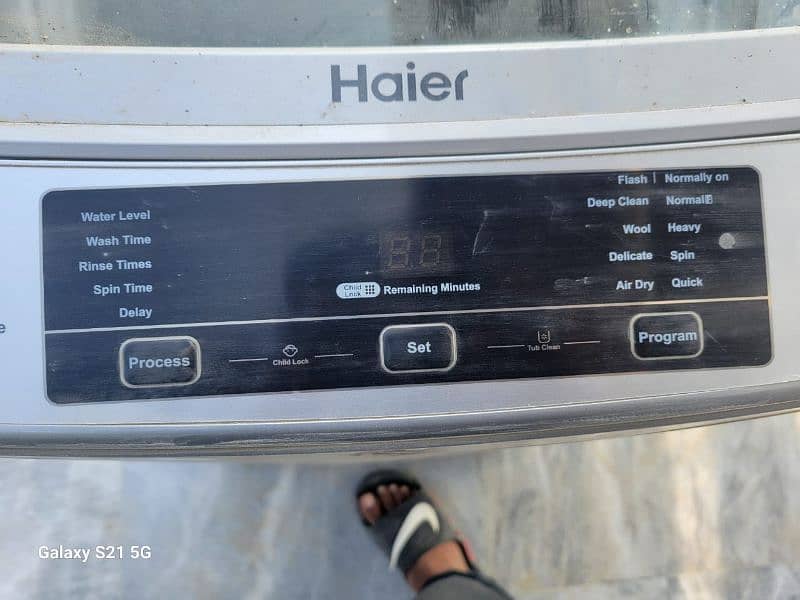 Haier Automatic Washing Machine – HWM90-1789 (9kg) – Brand New! 4