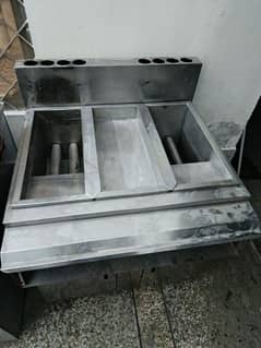 Commercial Double Deep Fryer