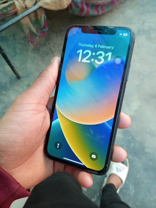 I phone x 11pro ma 64gb nonpta 10by9 exchage xr ya xs ke sath for sale 10