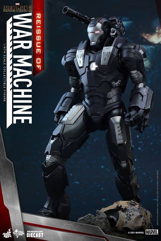 Gypsy avengers and war machine action figure 6