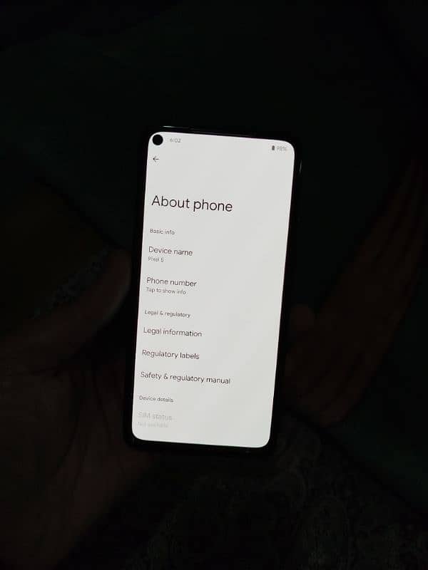 Google Pixel 5  8/128. PTA Approved 1