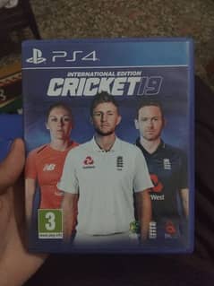 Cricket 19 International Edition.