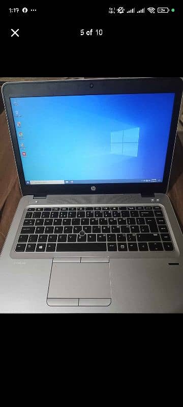 Hp Elite book i5 7th generation 256gb 10by10 4