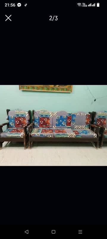 5 set sofa set wood best Quality 0