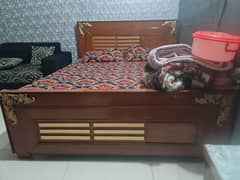 Double Bed with Mattress