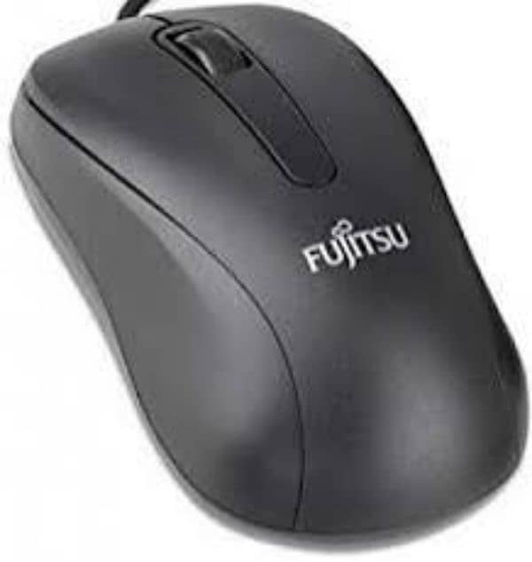 FUJUSTU MOUSE BLACK COLOUR 2