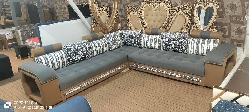 L Shape Corner Sofa 7 seat 2