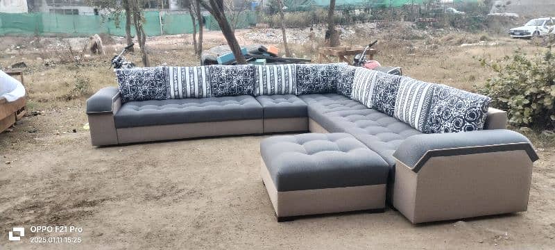 L Shape Corner Sofa 7 seat 3