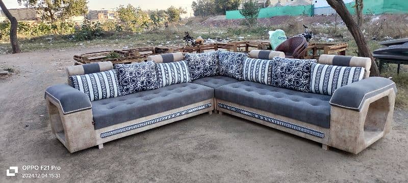 L Shape Corner Sofa 7 seat 6