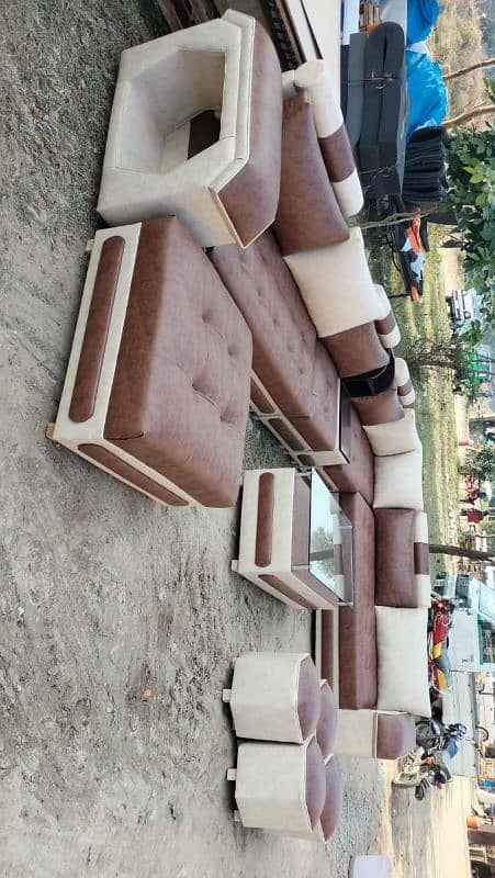 L Shape Corner Sofa 7 seat 10