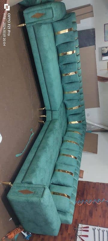 L Shape Corner Sofa 7 seat 14