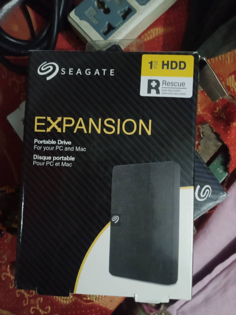 Seagate Expansion 1TB External Hard Drive 1024gb 0