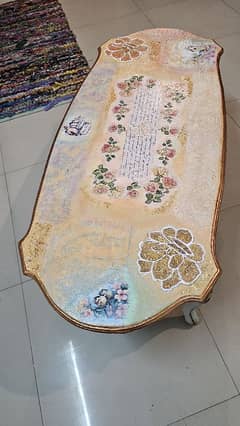 Hand painted center table