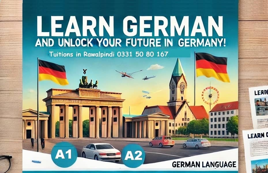 German Language Tuition / Coaching in Rawalpindi  for A1 A2 Exam Prep 0