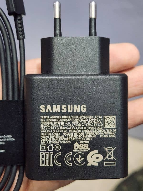 Samsung S23 , S24 Ultra 45W 100% Original Charger  03209404817 1