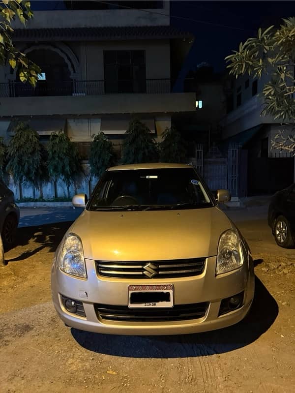 Suzuki Swift 2014 beige color in mint condition 2