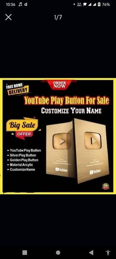 YouTube Play buttons