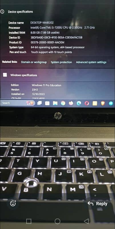 HP Elite book 840 G4 Ci5 7th generation 4