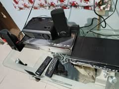 Dell Projector with Noble DVD Player with speakers