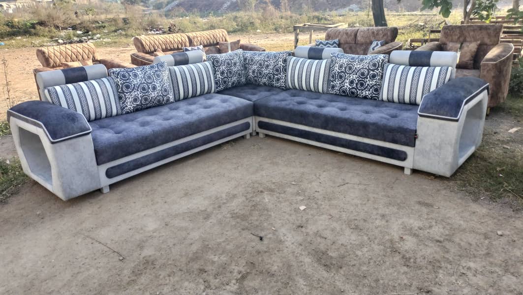 L Shape Corner Sofa 7 seat 2