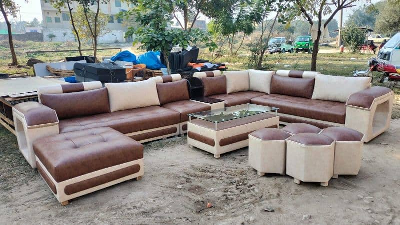 L Shape Corner Sofa 7 seat 6