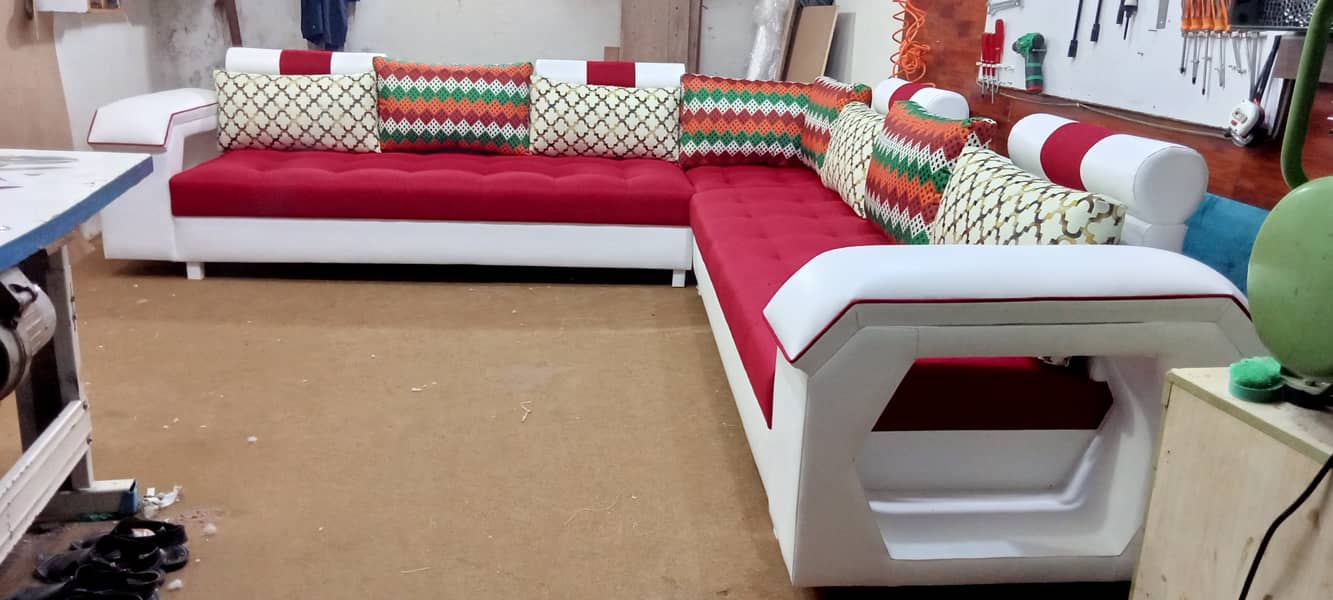 L Shape Corner Sofa 7 seat 14