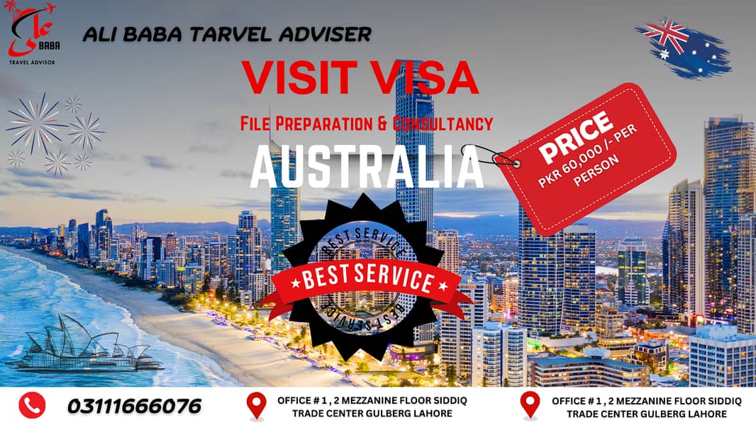 Visit visa for Australia – Expert Consultancy for Work, Student & Tou 0