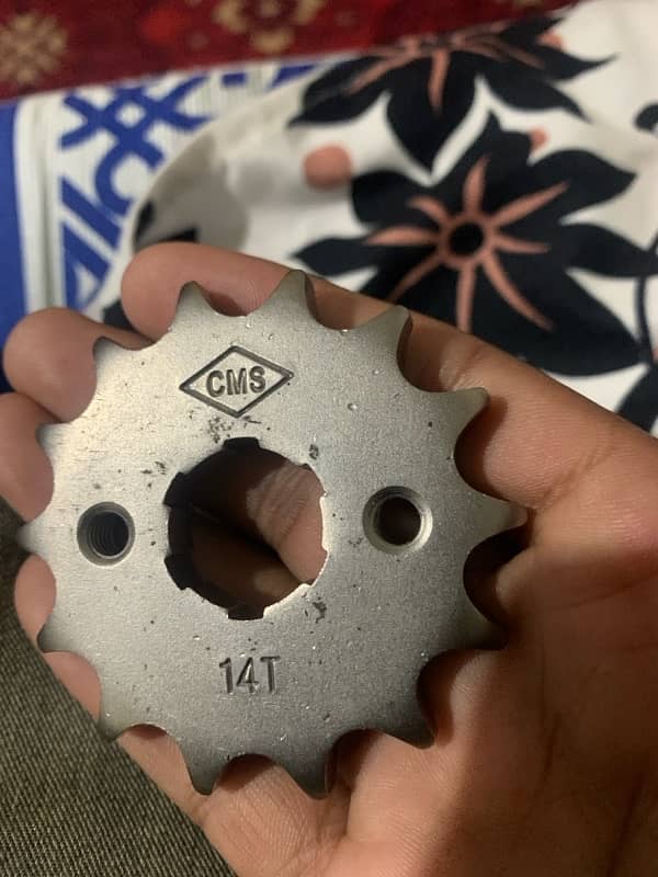 CG 125 front sprocket for alter 0