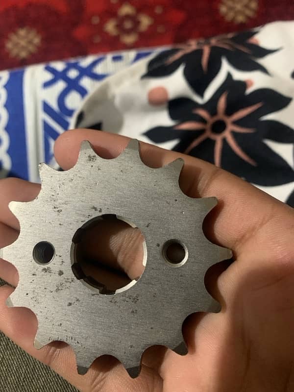 CG 125 front sprocket for alter 1