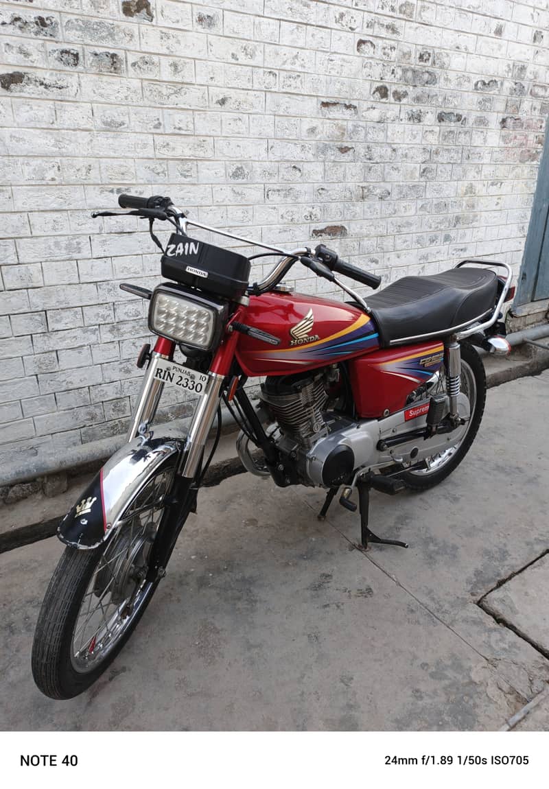 Honda CG 125 model 2010 1