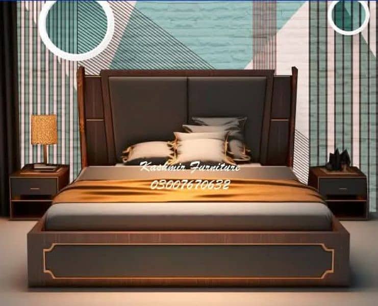 Wooden Peding Beds Collection 3