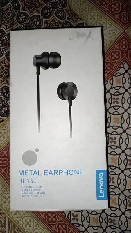 Lenovo HF130 3.5mm In-ear Wired Earphone 1