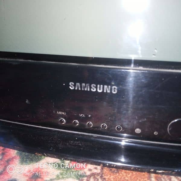 Samsung original. Flate screen 24 inches T. V 10