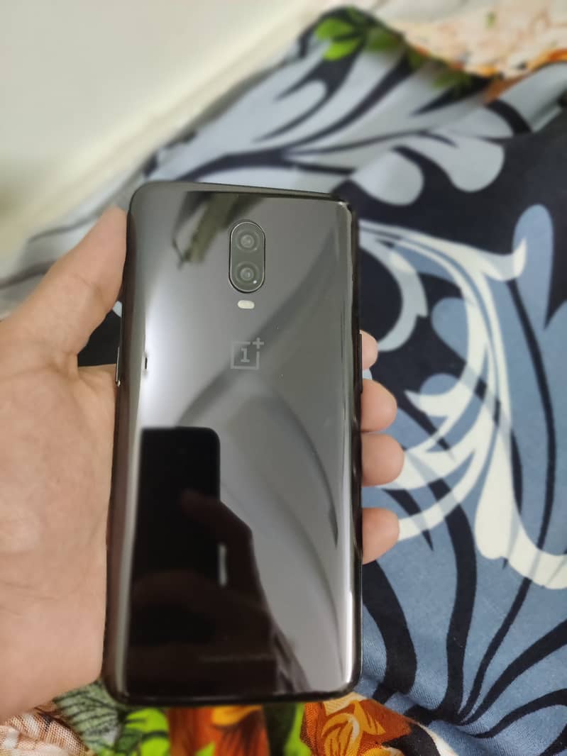 OnePlus 6t Dual Sim PTA Official Approved with charger 0