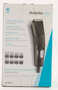 BaByliss 7755U Men Powered Hair Clipper - Black