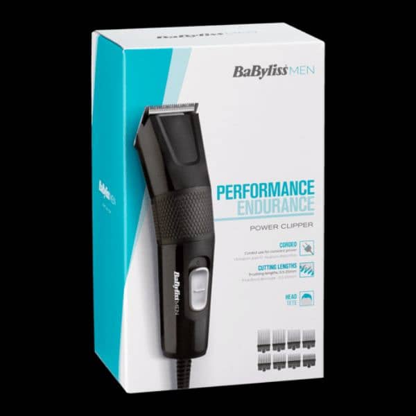 BaByliss 7755U Men Powered Hair Clipper - Black 1