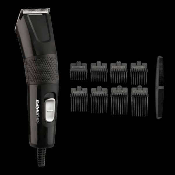 BaByliss 7755U Men Powered Hair Clipper - Black 4