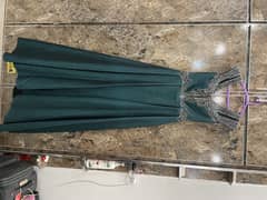 Brand new frock emerald green color