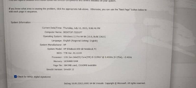 Hp Elitebook 850 G8 6