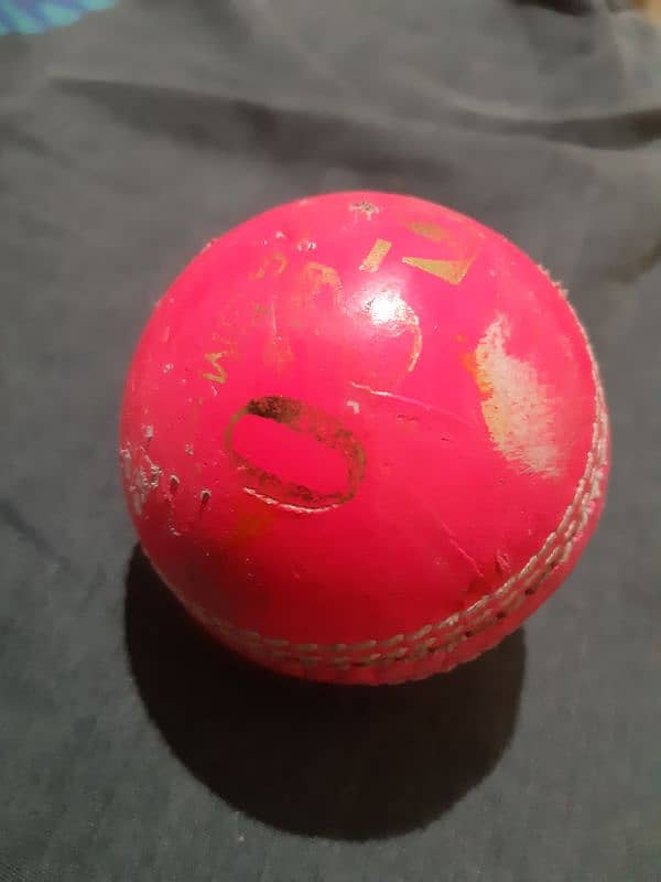 Test Cricket leather ball 0