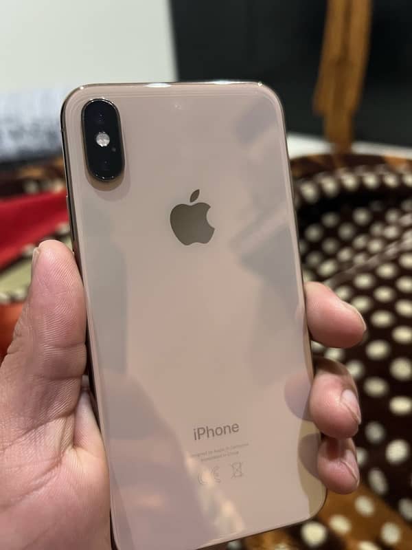 iphone xs Dual pta apprve 64gb goldan 1