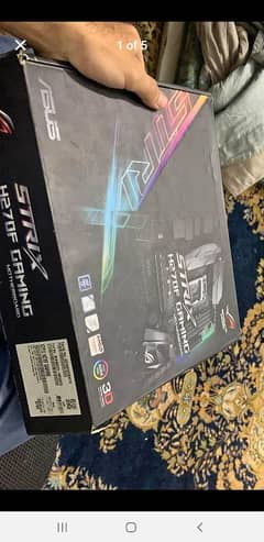 Asus Strix H270f Repaired Motherboard - With Box!