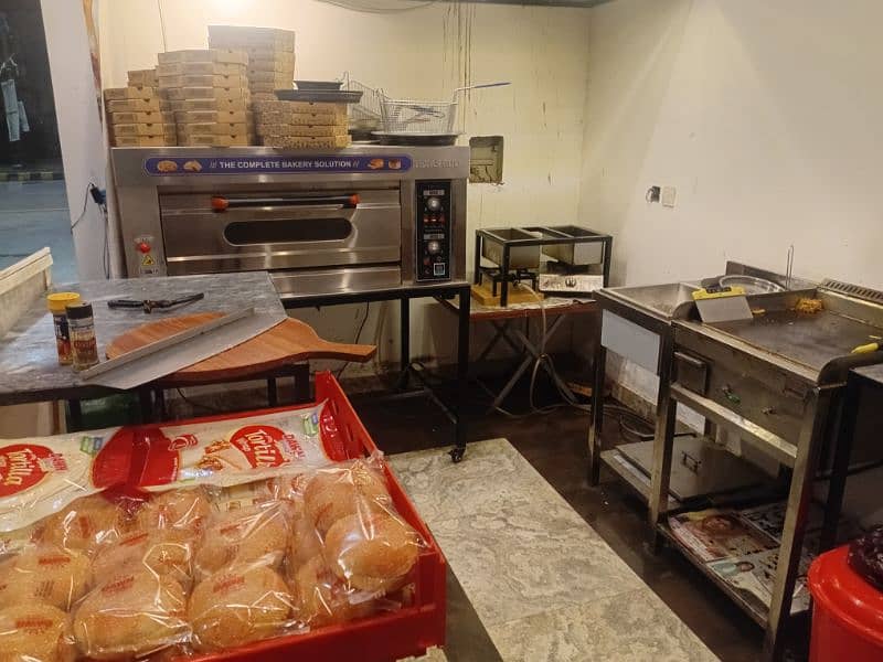 Fast Food Pizza Cafe For Sale 0