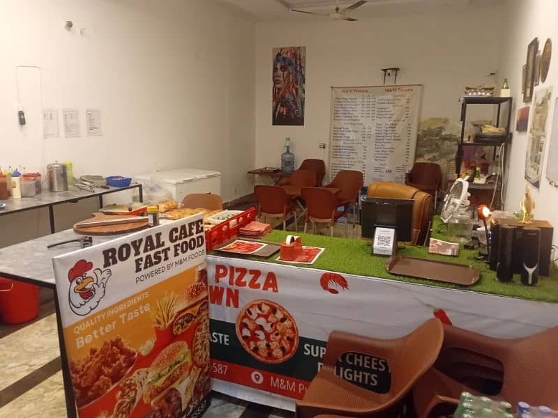 Fast Food Pizza Cafe For Sale 11