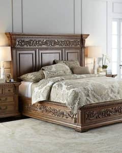 Solid Wooden Beds Collection