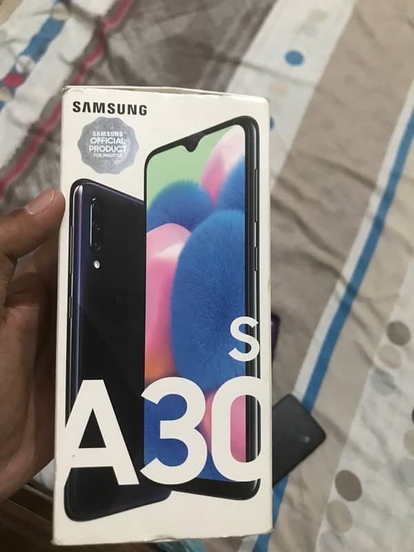 samsung A30s with box 0