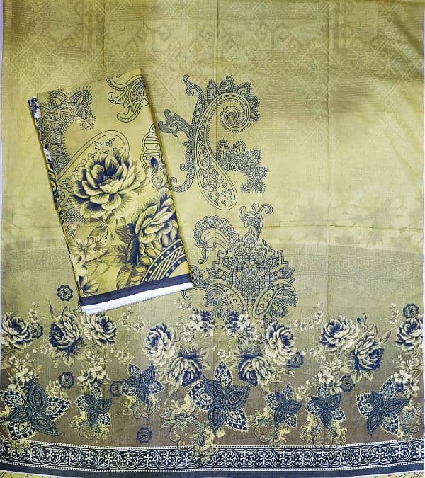 Shirt dupatta Branded Clothing ( unstitched ) 1