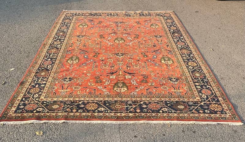 Old Hamadan Handmade Carpet 0